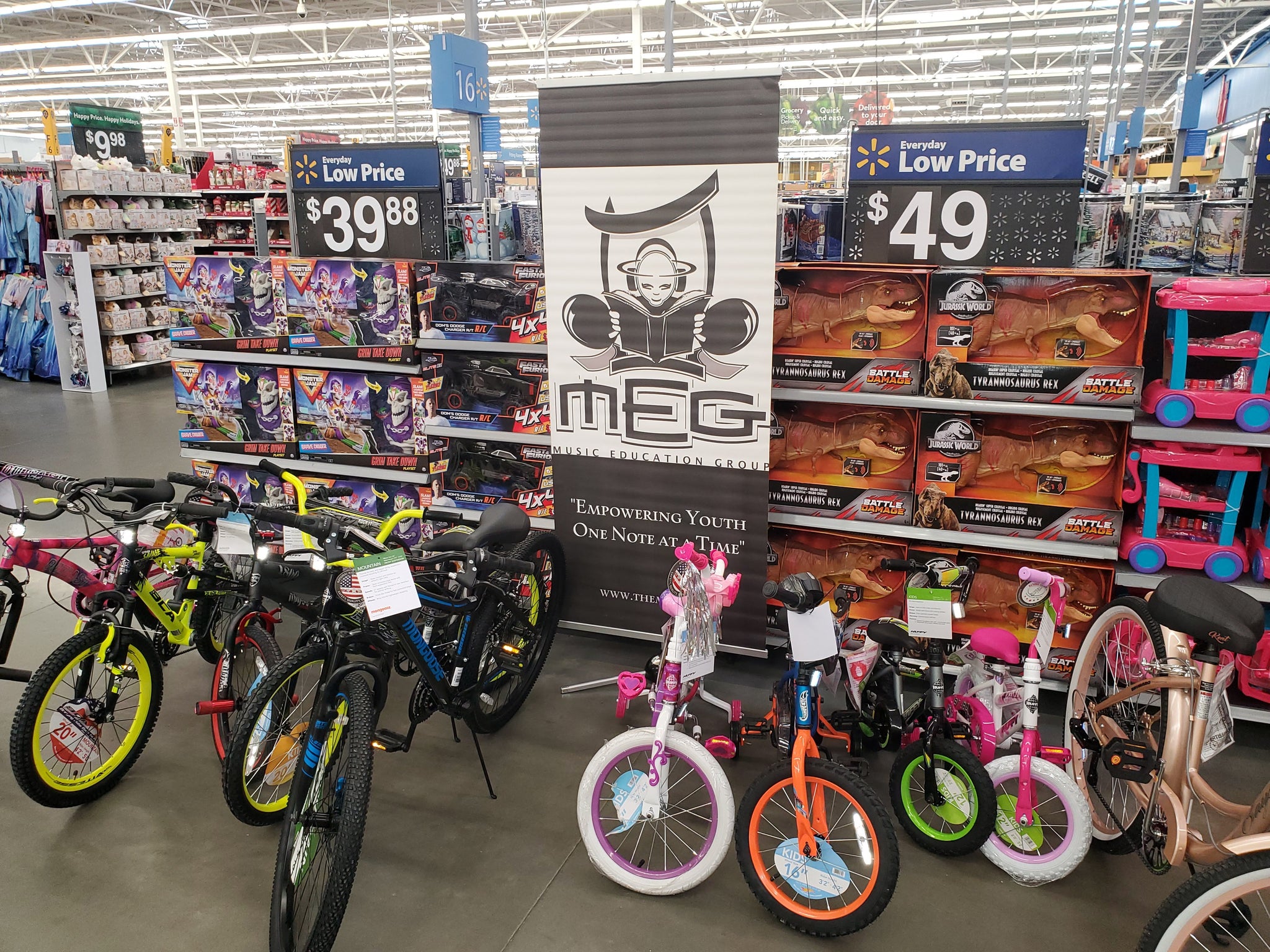 Christmas Toy and Bike Giveaway